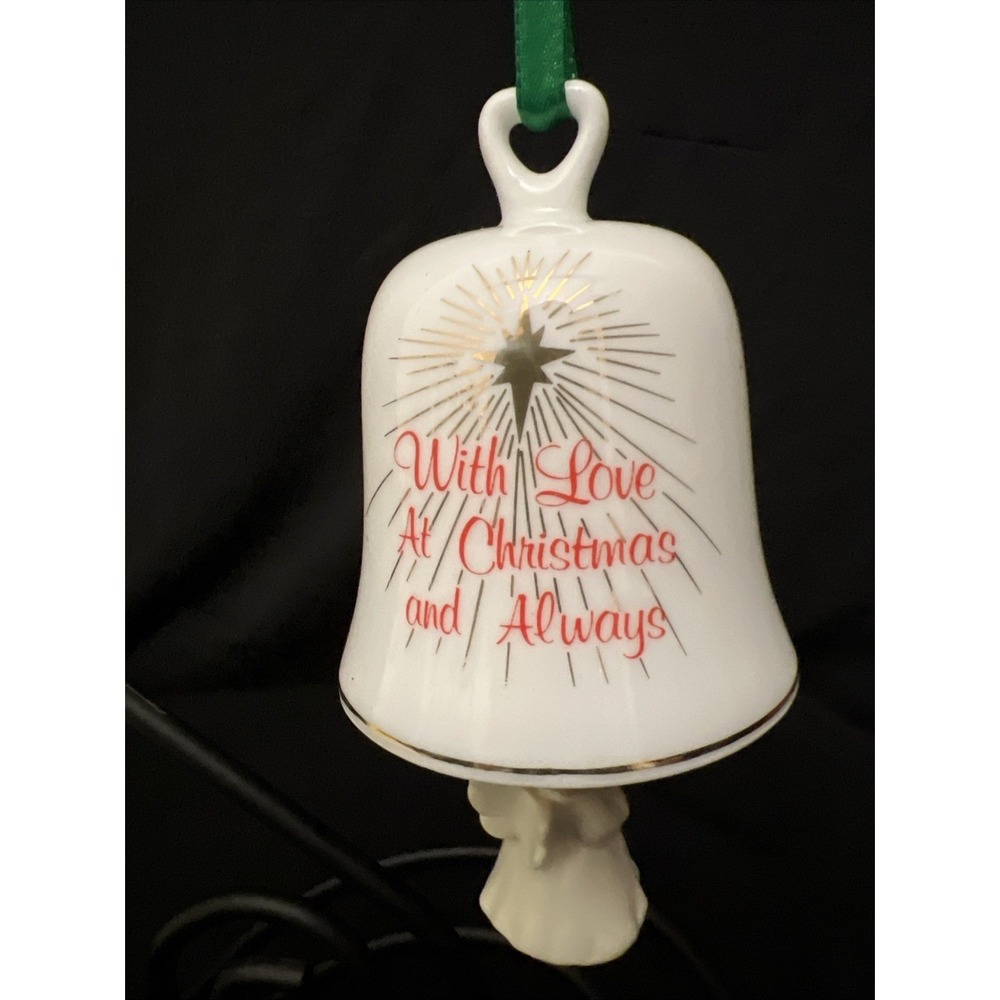 Russ Angel Bell Ornament Russ Bernie & Co With Love At Christmas And Always